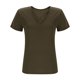 thumbnail image 4 of Hecho para Más Camisa Mujeres de Cuello en V de Gran Tamaño de Manga Corta Top Sólido, Base de Verano Deportivo Tee para el Uso Diario Y Casual Del Hogar, Bastidor de Imitación Ligero, 4 of 7