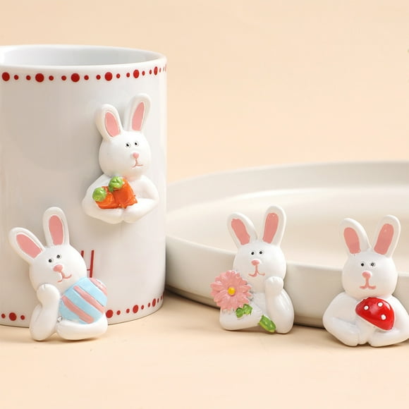 Boovnll Aimants pour Réfrigérateur en Forme d'Aimant pour Bureau et Cuisine Décoration Maison 4 Pcs, Décorations Easter, Décoration Easter