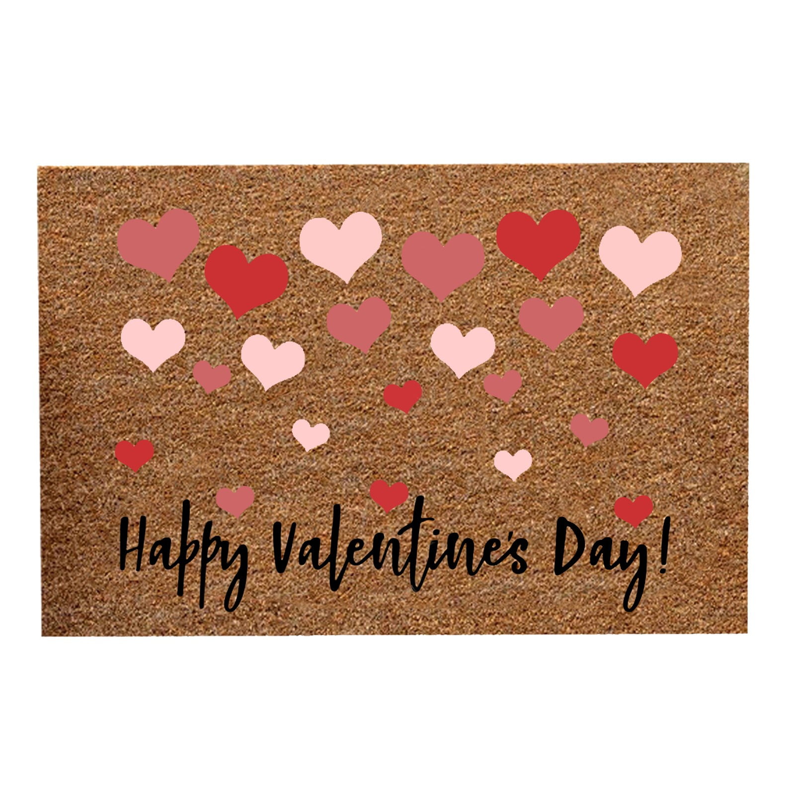 Valentine's Day Floor Mats Holiday Mats Door Mats Polyester
