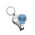 thumbnail image 1 of Taishi Chinese Surname Character China Fingernail Clipper Cutter Opener Key Chain Scissor, 1 of 3
