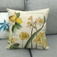 thumbnail image 4 of Juego de 4 fundas de almohada con diseño de mariposa, fundas de cojines con flores decorativas, fundas de almohada cuadradas de lino con impresión a doble cara, 18x18 pulgadas Sincero Electrónica, 4 of 5