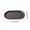 Coffee, variant on Serving Tray Faux Wood Grain Lightweight Plastic, Walnut Decorative Tray for Breakfast Dessert Coffee Tea, Reusable Multipurpose Tray for Home Kitchen Table