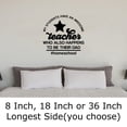 thumbnail image 2 of My Students Have An Awesome Teacher Dad Homeschool Funny Wall Decals for Walls Peel and Stick wall art murals Black Medium 18 Inch, 2 of 2