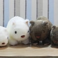 thumbnail image 5 of Biplut Simulation Wombat Toy Lovely Vivid Expression Birthday Gift Stuffed Guinea Pig Animal Toy for Girl, 5 of 13