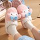 thumbnail image 1 of Zapatillas antideslizantes de felpa para mujer, zapatos planos Kawaii Sanrio Hello Kitty, Anime Kuromi Cinnamoroll Yk2, 1 of 4