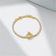 thumbnail image 2 of De gama alta de acero inoxidable pulsera de la mujer no se desvanece la moda de gama alta versátil ir al trabajo pulsera abierta, 2 of 6