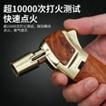 thumbnail image 2 of Haillai Butane Torch Lighter, Sold Without Fuel,浅茶木纹, 2 of 8