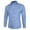Sky Blue, variant on JURANMO Men's Slim Fit Cotton Business Shirt Solid Long Sleeve Button Down Dress Shirts,Button up Shirt Men Long Sleeve Slim Fit,Men Dress Shirt Big and Tall 2024 Clearance Sale