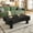 Black#4, variant on Coffee Tables 31.5 Inch Square Fluted Lift-Top Coffee Table with Hidden & Open Storage, Hydraulic Raising Mechanism, Retro Solid Wood Legs for Living Room, Sofa (Walnut),Coffee Tables With Storage