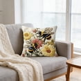 thumbnail image 4 of Cute Quadruped Patterns Cushion Cover Soft Throw Pillowcase Removable And Washable Pillowcase For Sofa And Chair Ideal Choice For Summer Sofa And Bedroom Decor, 4 of 6