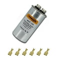 thumbnail image 3 of Capacitor for AC 40MFD 40uF ±5% 370VAC/440 Volt CBB65 Run Start Capacitor for AC. for Condenser Straight Cool or AC Motor and Fan Starting or Heat Pump Air Conditioner (Universal Compatibility), 3 of 3