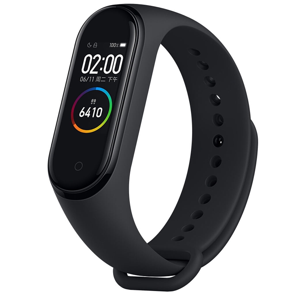 Smart 4 Screen AMOLED Color Mi Watch Band Fitness Wristband BT5.0 Smart watch Walmart