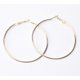 thumbnail image 2 of pares de aros de acero inoxidable - 40 mm - Dorados - Código de producto 69272 40 mm Dorados, 2 of 3