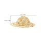 thumbnail image 2 of BESTYASH 2Ud Sombrero Pequeño De Paja Tejido Ligero Para Accesorios De Y Fotos, 2 of 6