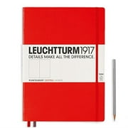 Leuchtturm Hardcover Master Slim A4+ Dotted Notebook [Red]