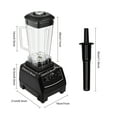 thumbnail image 3 of Commercial Grade 888 2200 W 2 L Blender, Black, 3 of 10