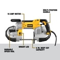 thumbnail image 2 of Sierra de cinta portátil DEWALT GID-298457 Deep Cut 10 A 5 pulgadas, 2 of 7
