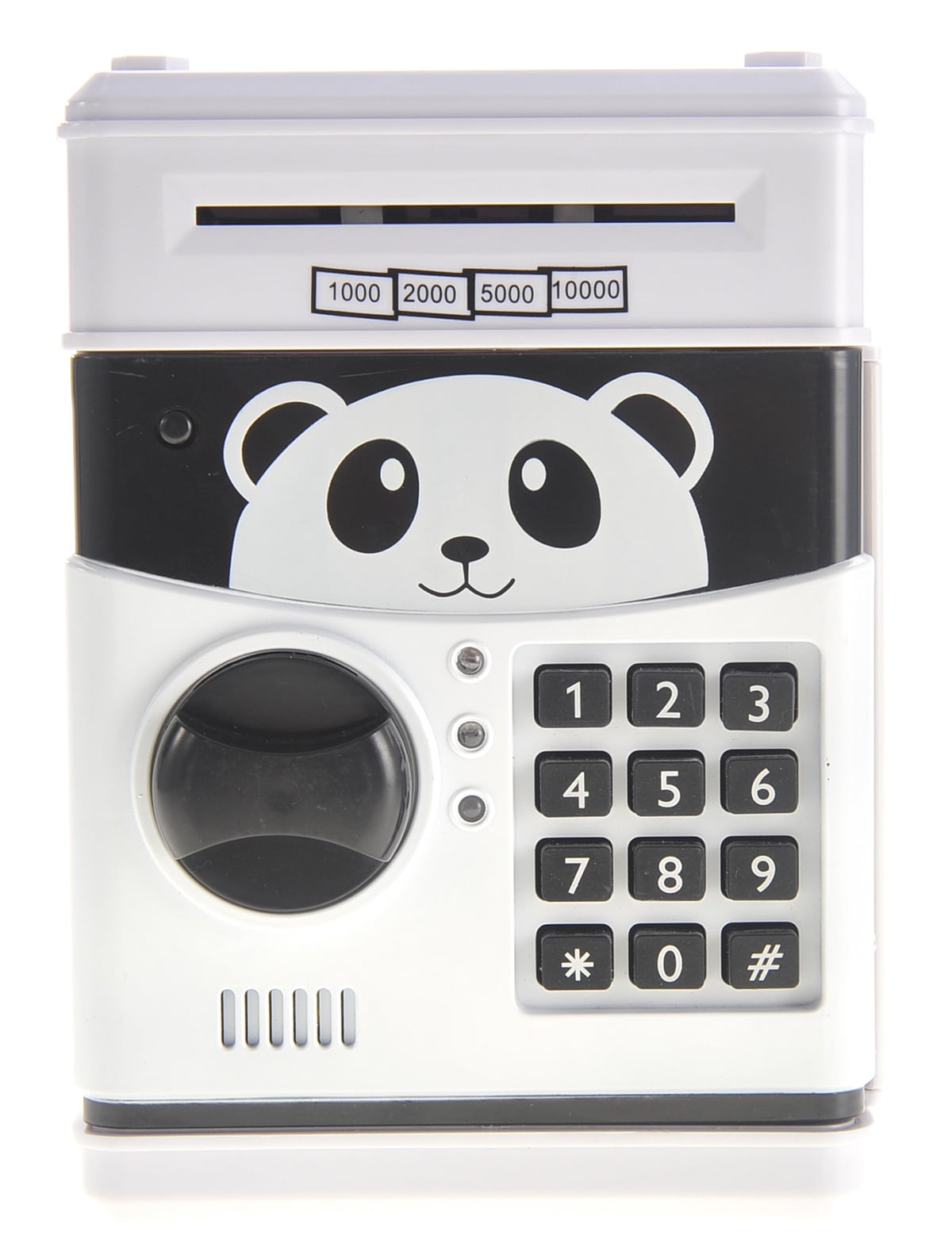 PlayWorld PennyPincher Cartoon Panda Electronic Password Protected Piggy Coin Bank
