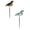 Z-Blue+Black 2PCS, variant on CHELIASD Soil MoistureMeter, Chirping Bird Watering Alarm Plant Water Tester, Hygrometer Sensor Gardening Tool for Planter, Automatic Water Reminder Alert for Indoor Outdoor Plants Care