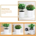 thumbnail image 3 of MasteelfCA 2Pcs Self Watering Pots Self Watering Flower Pots Plastic Violet Pots Decorative Planter for Plants, 3 of 9
