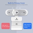 thumbnail image 4 of NexiGo N660P (Gen 2) 1080P 60FPS Webcam with Software Control, Dual Microphone & Cover, Autofocus, HD USB Computer Web Camera, fo, 4 of 7