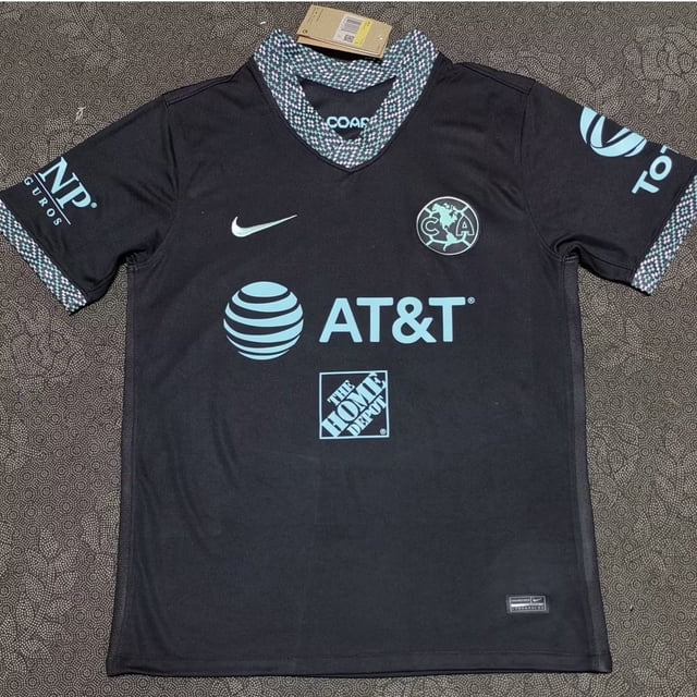 Camiseta De Fútbol 22/23 Club América Negro Versión Para Hombrepangjing