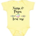 thumbnail image 3 of Inktastic Nana and Papa Love Me Heart Grandchild Boys or Girls Baby Bodysuit, 3 of 5