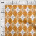 thumbnail image 2 of oneOone Viscose Chiffon Orange Fabric Check Sewing Craft Projects Fabric Prints By Yard 42 Inch Wide, 2 of 4