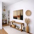 thumbnail image 3 of Canvas Print Abstract Wall Art Set of 2 Neutral Decorative for Living Room Bedroom - 24"x36" x 2, 3 of 8