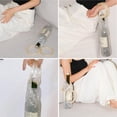 thumbnail image 4 of VBXOAE Elegant Rhinestone Wine Bottle Bag Set with Sturdy Handle and Expandable Mesh Suit Accessory for Weddings Engagements and Special Occasions Gift Presentation, 4 of 9