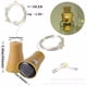 thumbnail image 3 of Cadena de luz Tapón de botella LED Cadena de luz impermeable Cadena de lámpara de decoración de energía solar Worallymy JD711053907, 3 of 5