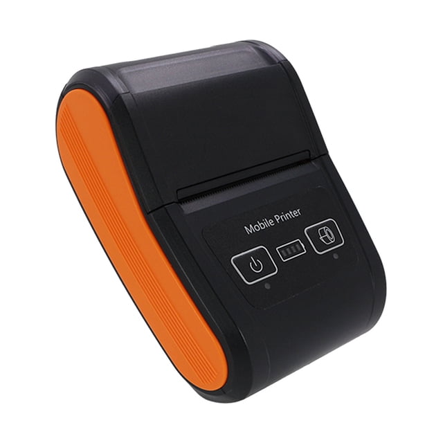 Label printer,Roll Restaurant Retail Bt Usb Thermal Paper With 2 Inch Thermal Label Printer 58mm Thermal 2 Inch Mobile Printer 203dpi Mobile Store Receipt Printer With Bt Printer - Portable