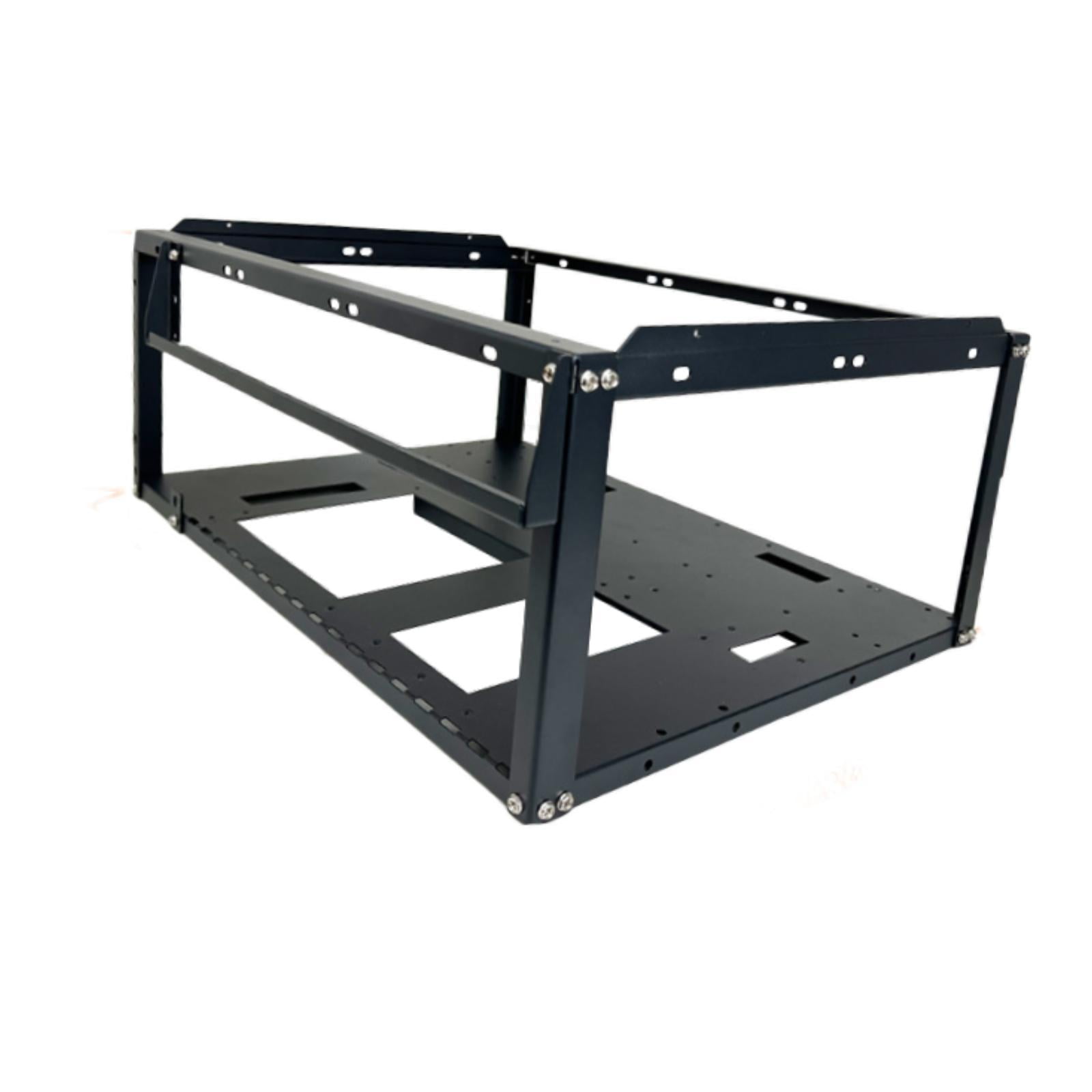 Wzmzjy DIY Gaming Computer Case Stackable Rack for EATX/ITX Motherboards Portable Easy