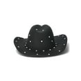 thumbnail image 2 of Madden NYC Women’s Rhinestone Studded Cowboy Hat, 2 of 3