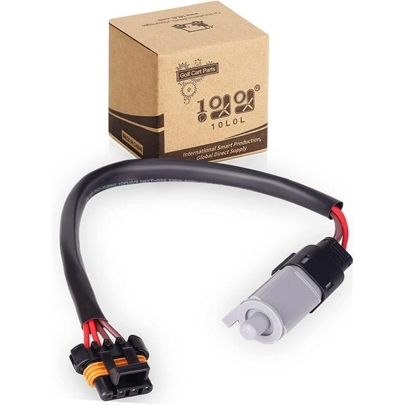 10L0L Golf Cart Brake Pedal Switch Fit EZGO RXV 607605, 610668, 606711