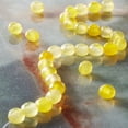 thumbnail image 2 of Bead Landing Yellow Faceted Agate Coin Beads, 6mm, 12 Pack, 2 of 3
