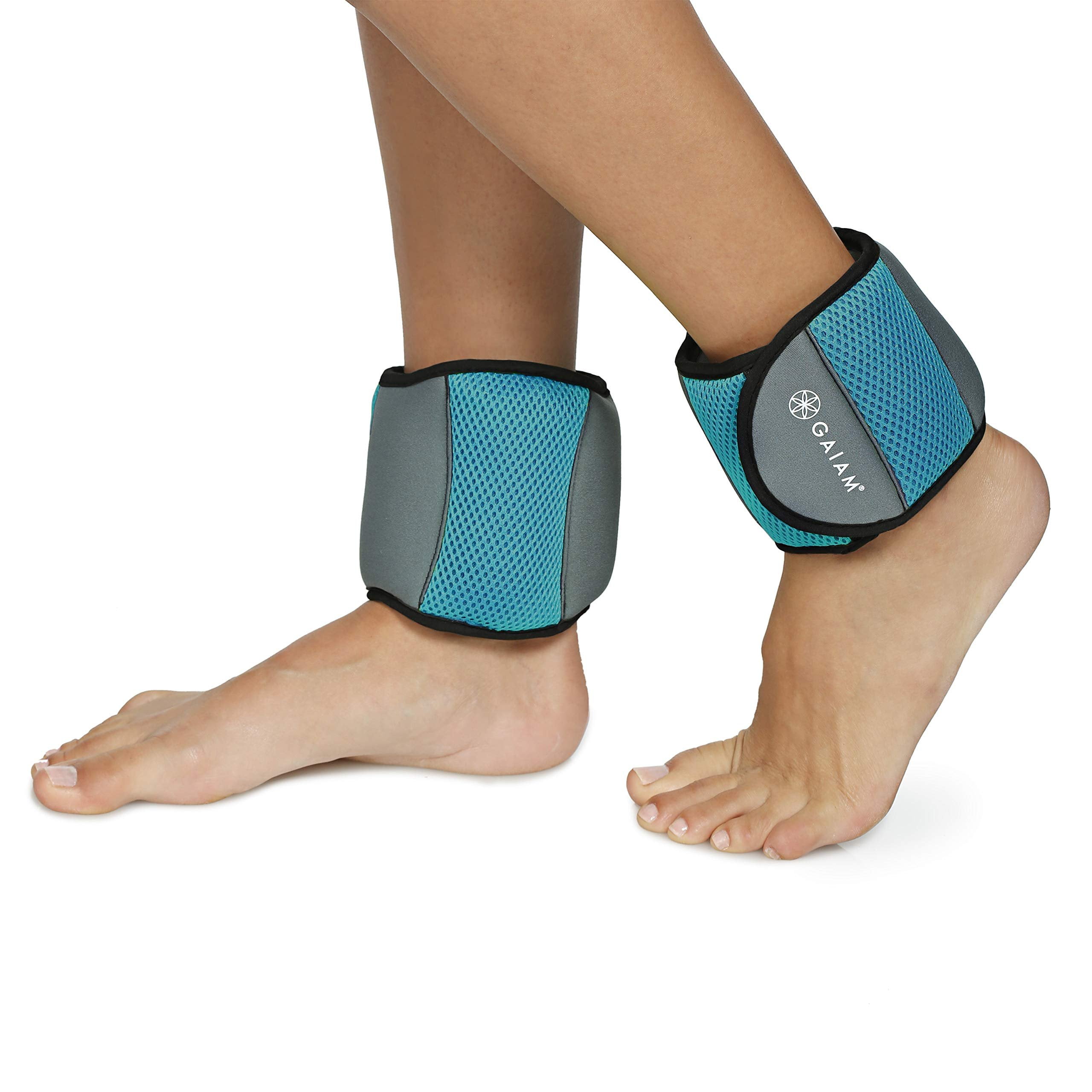 NOORSIDE Paire de poids réglables pour poignet et cheville pour femme (0,5 kg chacun) avec