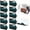 C, variant on 5pcs Gable Boxes For Party Attractive Gift Boxes With In Handle Greaseproof Black Paper Barn Boxes For Special Events Or Parties,storage rack