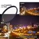 thumbnail image 3 of Kit de filtros estelares JJC, filtro estelar variable de 72 mm para Nikon Sony Fujifilm, 3 of 9