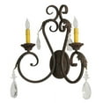 thumbnail image 2 of Meyda Tiffany 149382 Josephine 2 Light 21" Tall Wall Sconce - Cajun Spice, 2 of 5
