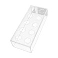 thumbnail image 1 of Cajas de flores Titular de agua Florero de acrílico Mesa rectangular Centro de mesa Ornamento Escritorio Florero de brote bajo Florero de flauta para 25x10x6.5cm BLESIY florero de acrílico, 1 of 8