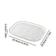 thumbnail image 4 of Toystoory giratorio rectangular para refrigerador, versátil, fuerte capacidad de carga, rotación de 360°, rotación de 360° plata grande, 4 of 6