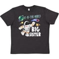 thumbnail image 3 of Inktastic Out of This World Big Sister Astronaut in Space Youth T-Shirt, 3 of 5