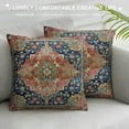 thumbnail image 3 of ARISTURING  Throw Pillow Covers, Yellow Home Art Decor Cushion Sofa Cases, Abstract Oil Painting Pillowcases for Bedroom, Living Room, Ethnic Decorative, Turkish Tribal, 3 of 5
