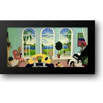 Palm Island, 25 x 40 inch Framed Art Print by McKnight, Thomas