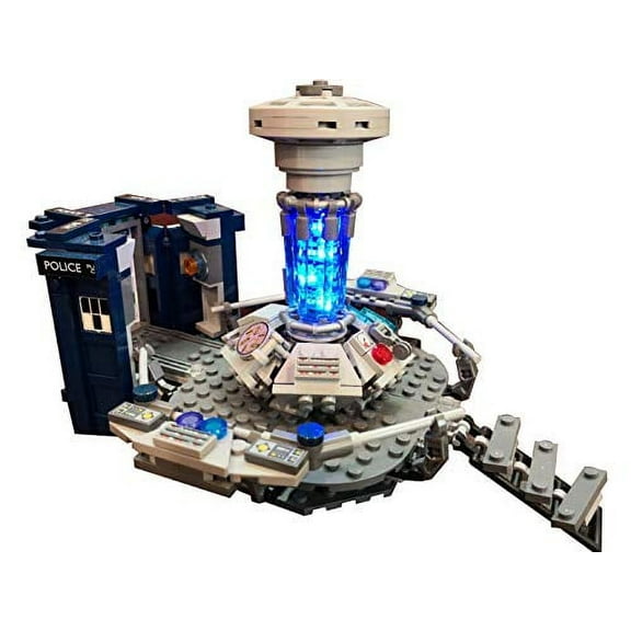 Brick Loot LED Lighting Kit for Lego Doctor Who - Set 21304 - Custom Designed - Handmade - Durability Tested