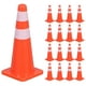 thumbnail image 1 of ColoMX 20 piezas Mini conos de tráfico Mini conos de construcción de carreteras Señales de tráfico de plástico Juguete Adornos de mesa de arena Juguete educativo Juguete de aprendizaje para niños, 1 of 7