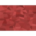 thumbnail image 1 of Ahgly Company Indoor Rectangle Patterned Red Area Rugs, 7' x 10', 1 of 6