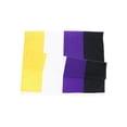 thumbnail image 2 of FLAGLINK Nonbinary Pride Flag 3x5Fts – LGBTQIA Non Binary NB Gender Rainbow Banner, 2 of 6