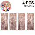 thumbnail image 1 of Foil Curtains Pack Metallic Fringe Curtains For Christmas Decorations, 1 of 5